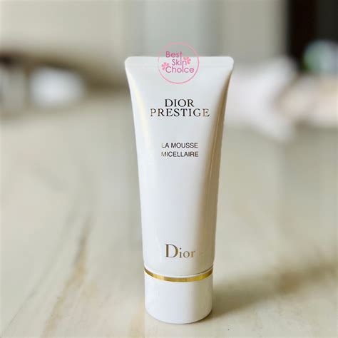 dior prestige la mousse micellaire cleansing foam